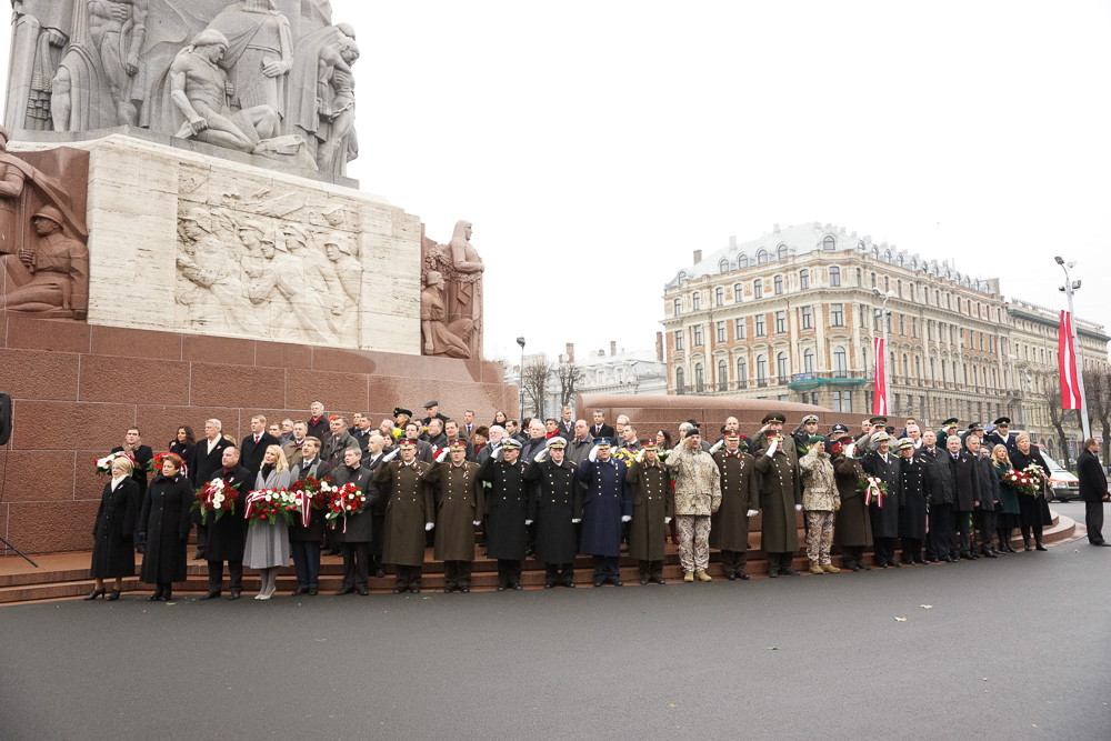 Парад в День Лачплесиса 2014