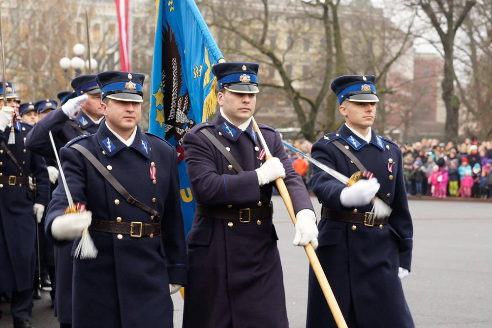 Парад в День Лачплесиса 2014