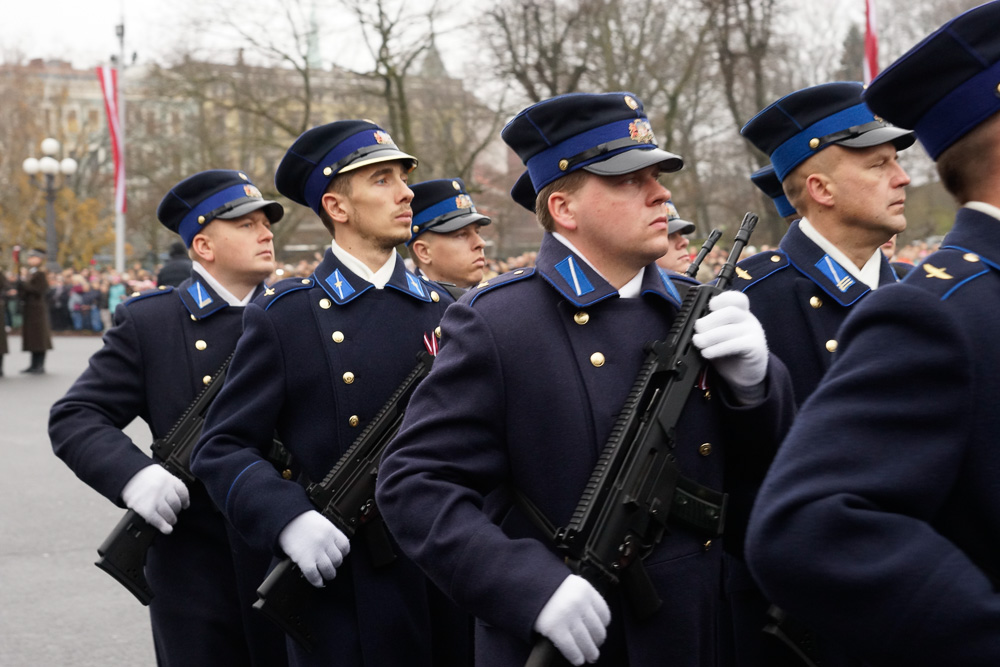 Парад в День Лачплесиса 2014