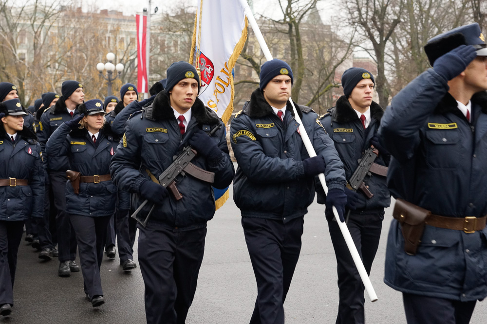 Парад в День Лачплесиса 2014