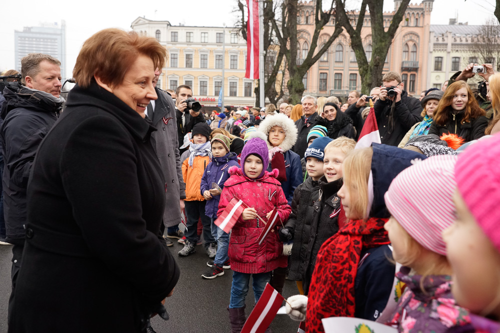 Парад в День Лачплесиса 2014