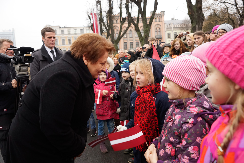 Парад в День Лачплесиса 2014