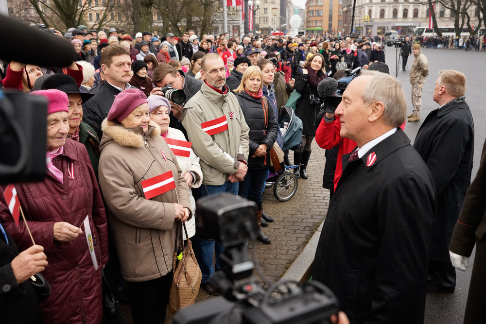 Парад в День Лачплесиса 2014