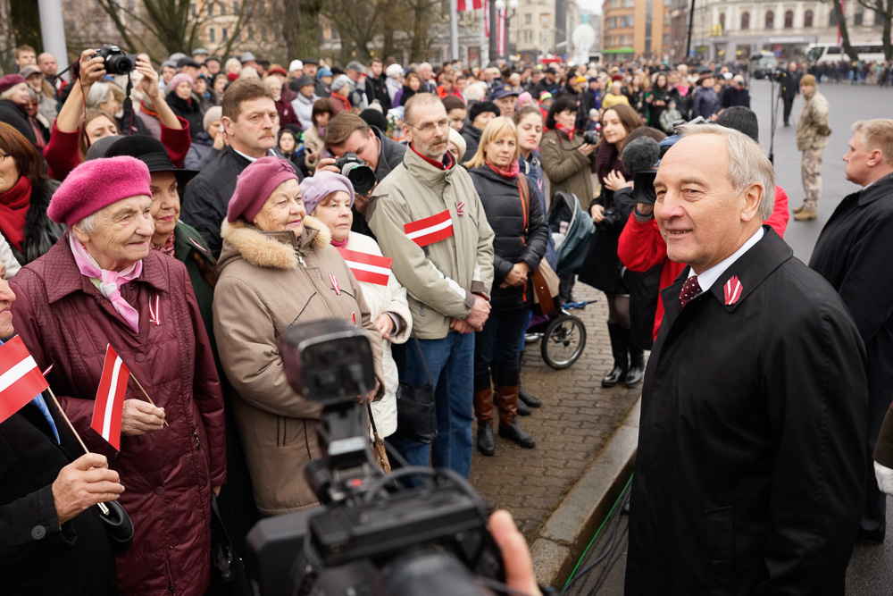 Парад в День Лачплесиса 2014