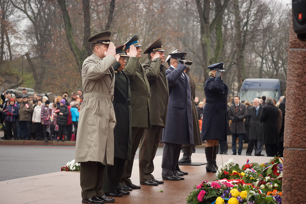 Парад в День Лачплесиса 2014