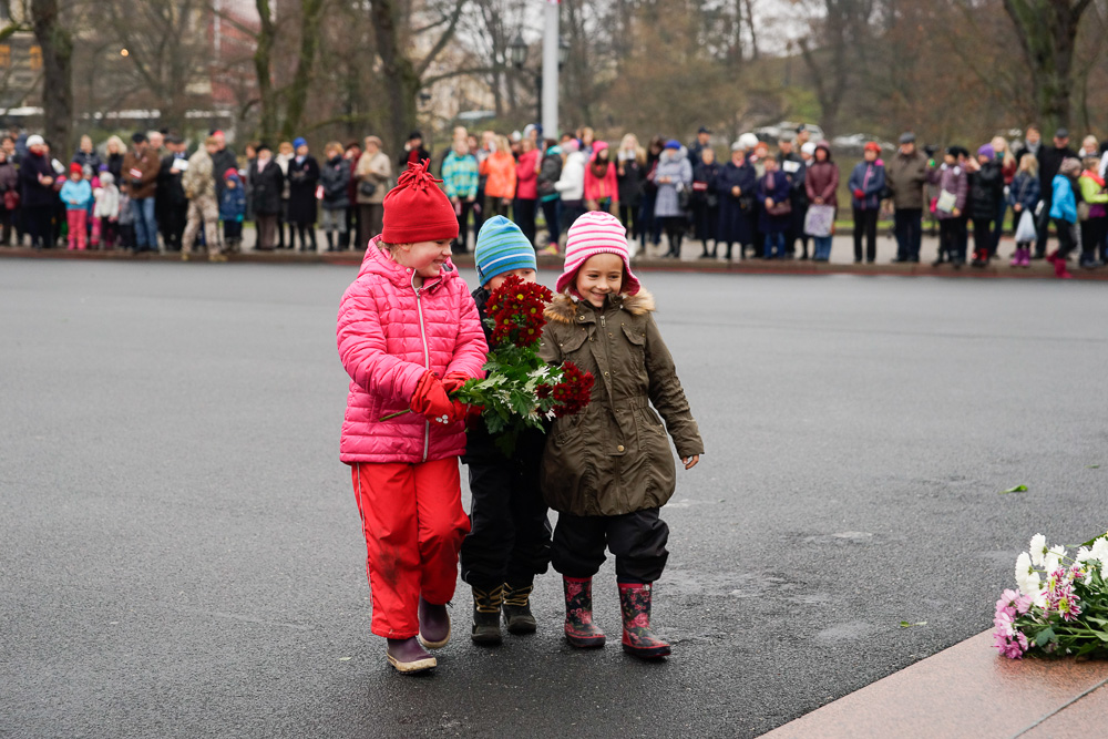 Парад в День Лачплесиса 2014