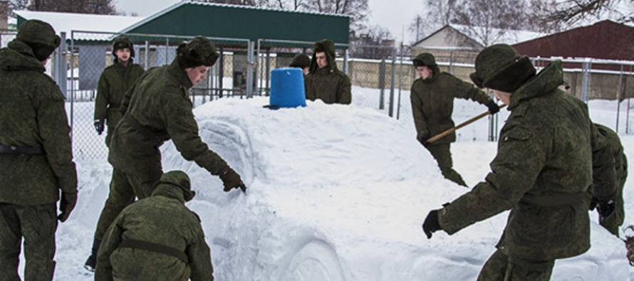 Конкурсы «снежных фигур»