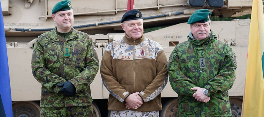 Визит командующих в Эстонию