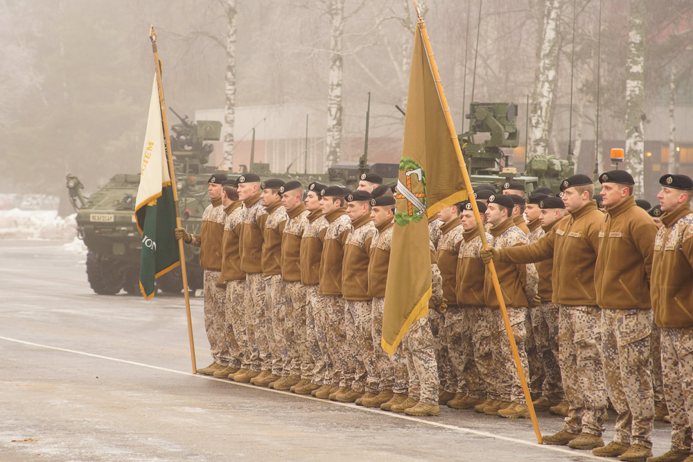 2-ой Кавалерийский в Адажи: Церемония