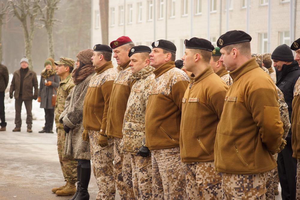 2-ой Кавалерийский в Адажи: Церемония