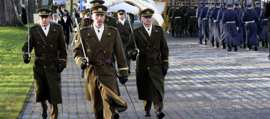 Парад в День независимости Эстонии