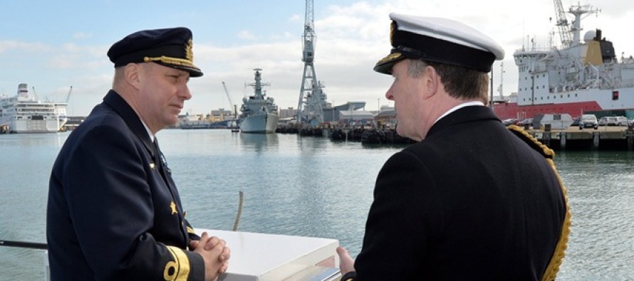 Командующий Шведскими ВМС посетил Великобританию