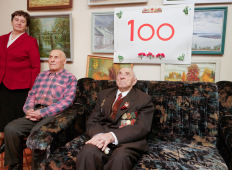 Ветеран войны отметил 100-летие