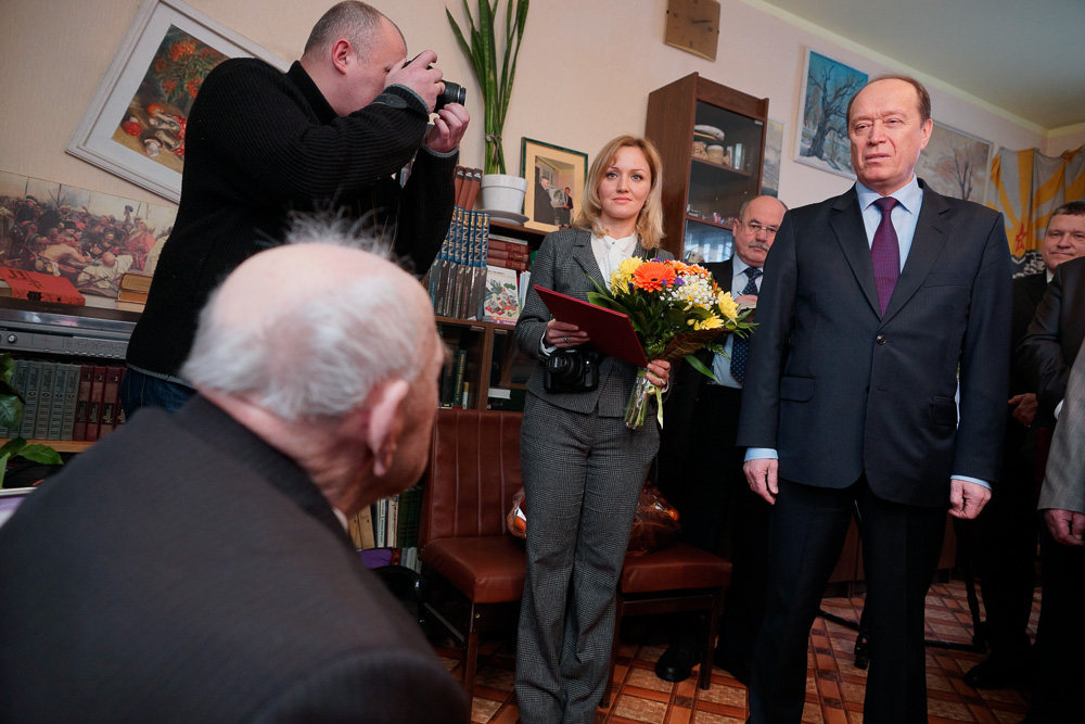 Ветеран войны отметил 100-летие