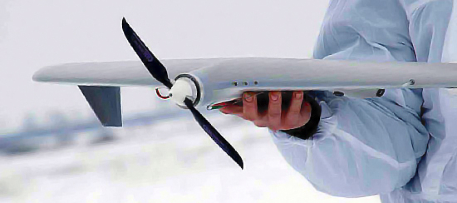 Тестовые полеты беспилотников в Арктике