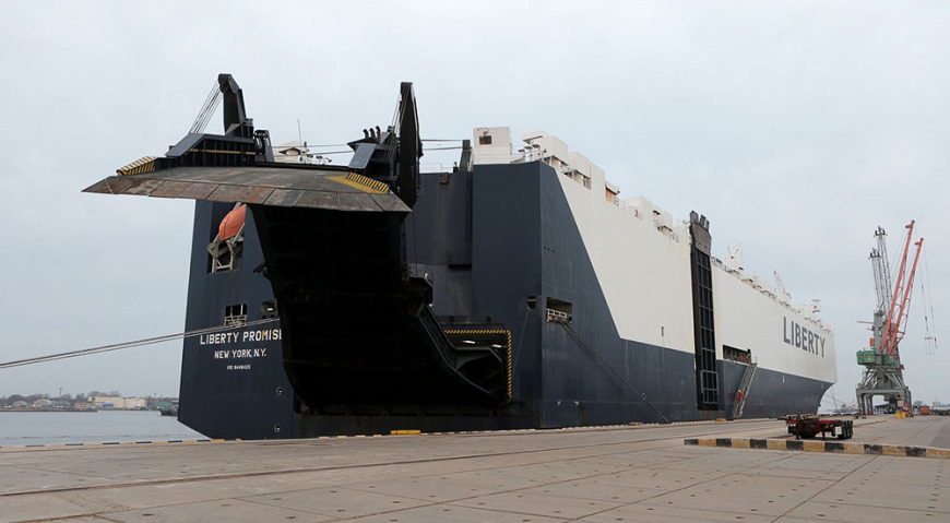 Специализированное судно для перевозки автотракторной техники «Liberty Promise»