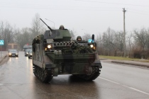 «Свирепый волк» на полигоне Гайжюняй