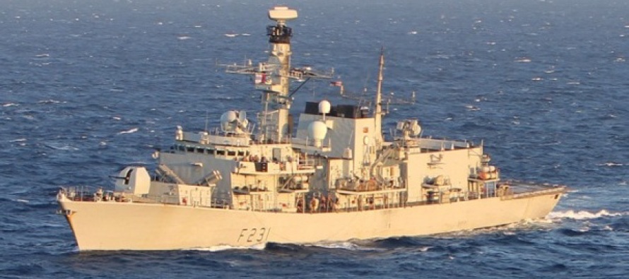 Фрегат HMS Argyll вернулся домой в Глазго