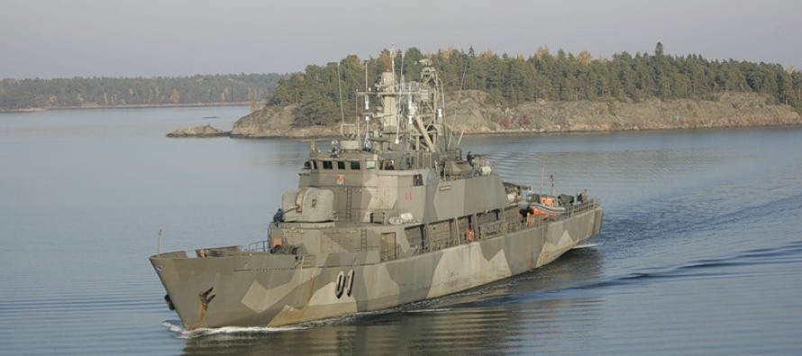 Финны применили оружие против подводного объекта