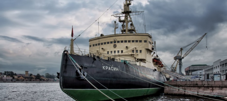 Ледокол «Красин» празднует 98-летие