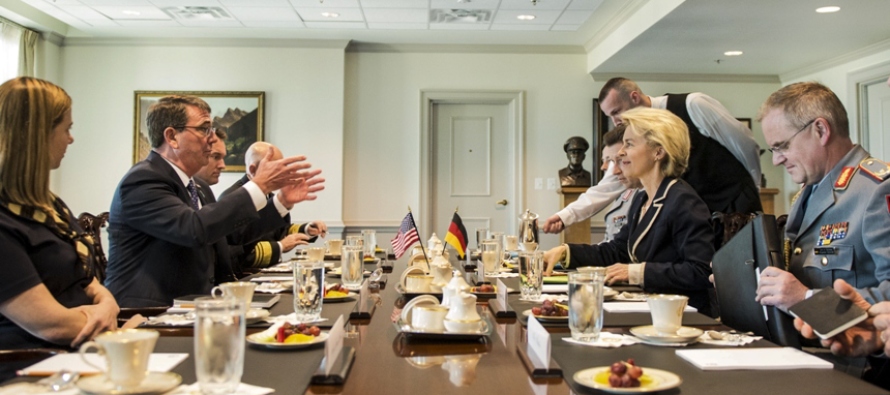 Встреча с министром обороны Германии