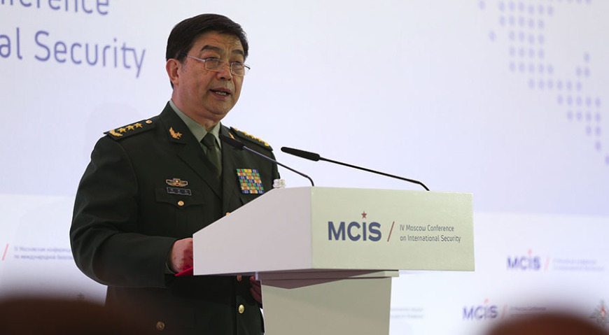 Выступление министра обороны Китайской Народной Республики генерал-полковника Чан Ваньцюань 