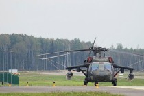 Совместные тренировки на вертолётах «Black Hawk»