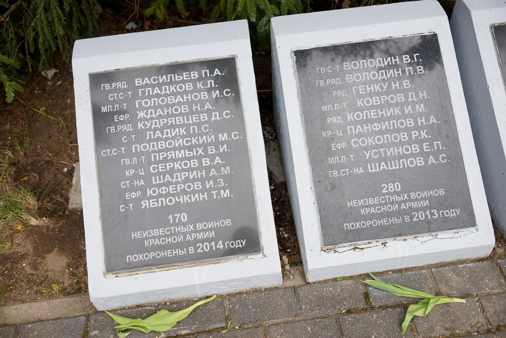 Захоронение Советских солдат в Ропажи