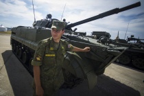 Боевые машины пехоты БМП-3 для российской армии