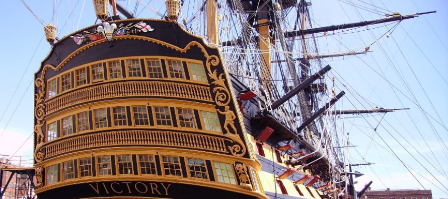 Флагману адмирала Нельсона HMS Victory — 250 лет