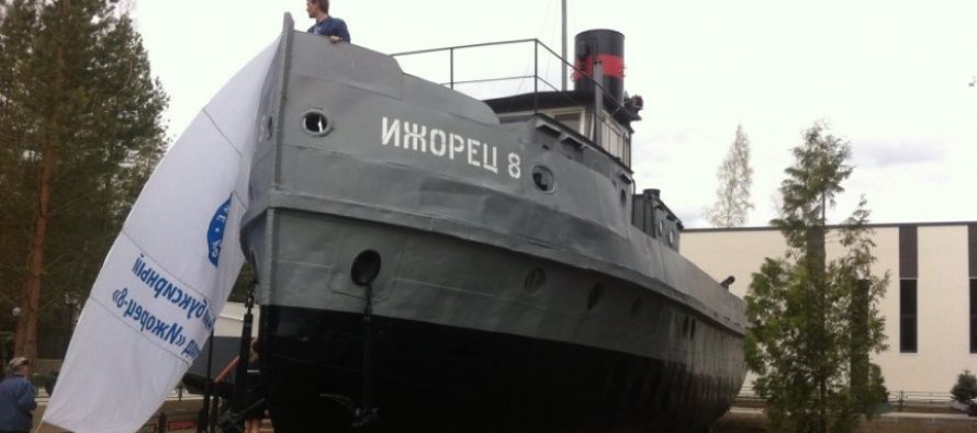 Адмиралтейские верфи отреставрировали пароход «Ижорец-8″