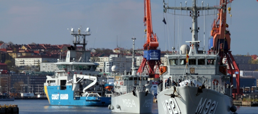 Корабли НАТО опять пришли в гости в Швецию