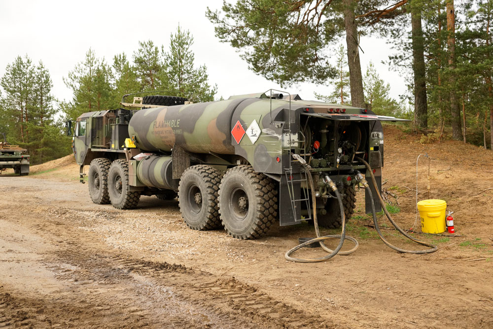 Стрельба Abrams M1A2 в Адажи