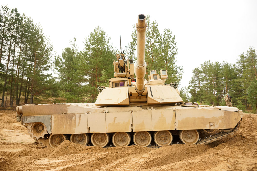 Танк Abrams M1A2