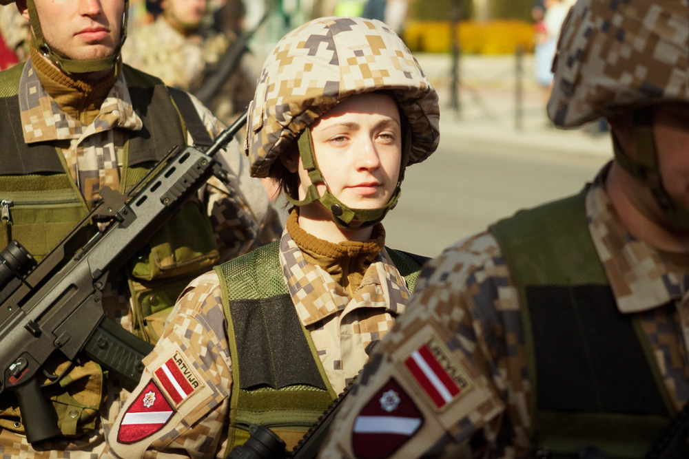 Елгава 4 мая: Парад войск