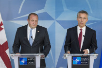 Генсек НАТО встретился с президентом Грузии