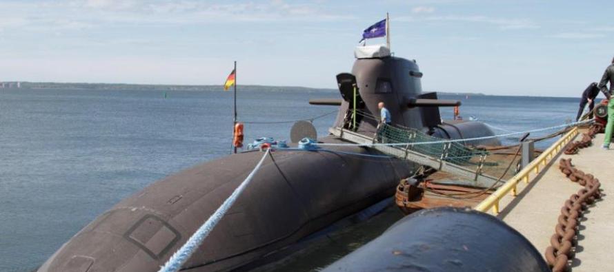 Германская подводная лодка прибыла в Эстонию