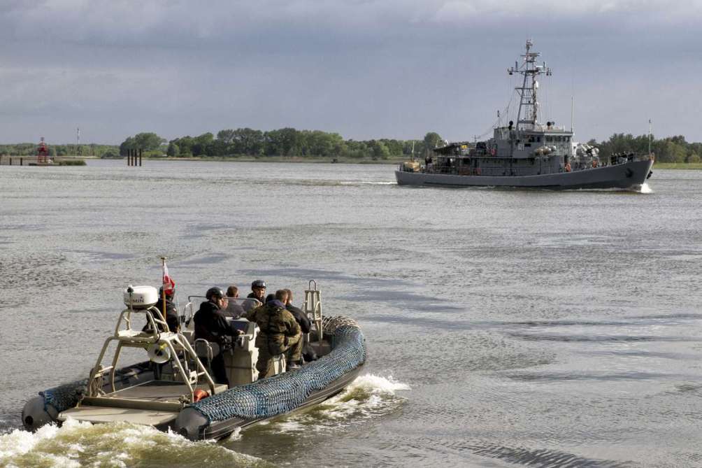 Морская мина нейтрализована в Польше