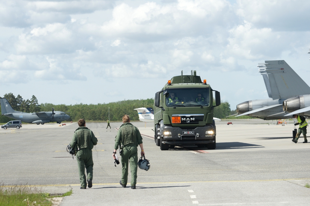 Учения BRTE-21 на авиационной базе Эмари. Самолёты