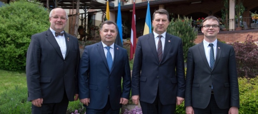 Встреча министров обороны Балтийских стран и Украины