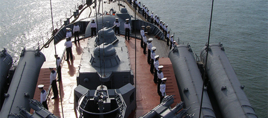 Учения кораблей ВМФ России и ВМС Египта