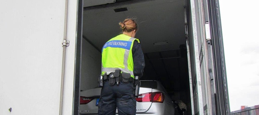 Украденные автомобили найдены во Frihamnen