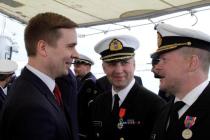 Командующий ВМС Эстонии получил орден Почётного легиона