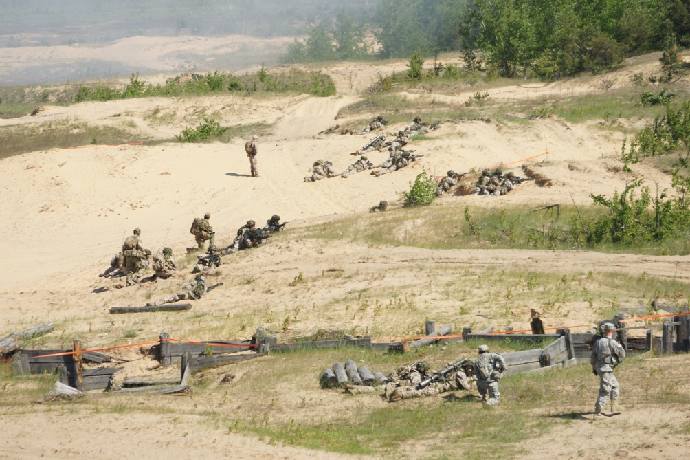 День прессы на Saber Strike 2015. Бой на Французском кургане