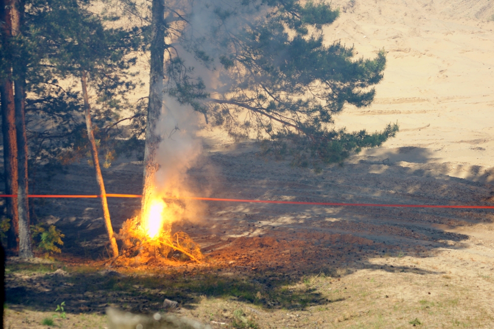 День прессы на Saber Strike 2015. Бой на Французском кургане