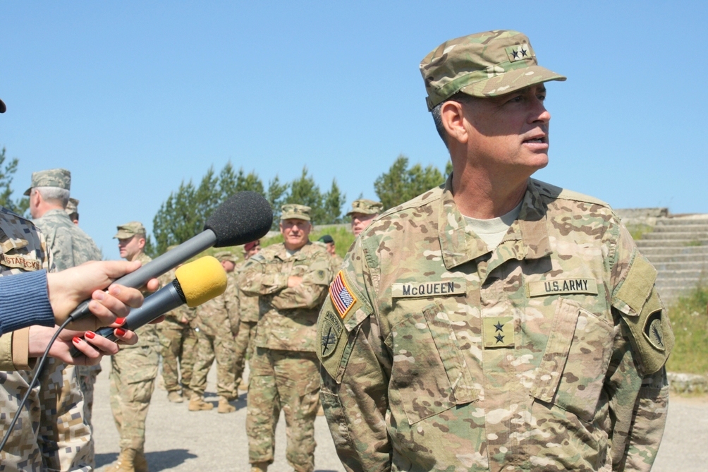 День прессы на Saber Strike 2015. Бой на Французском кургане