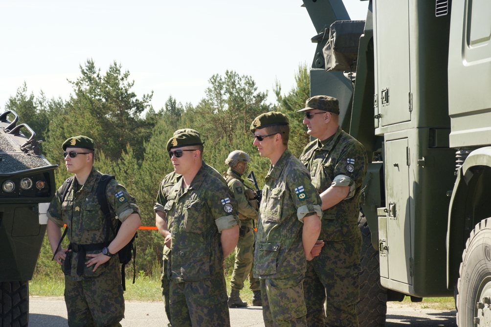 День прессы на Saber Strike 2015. Техника