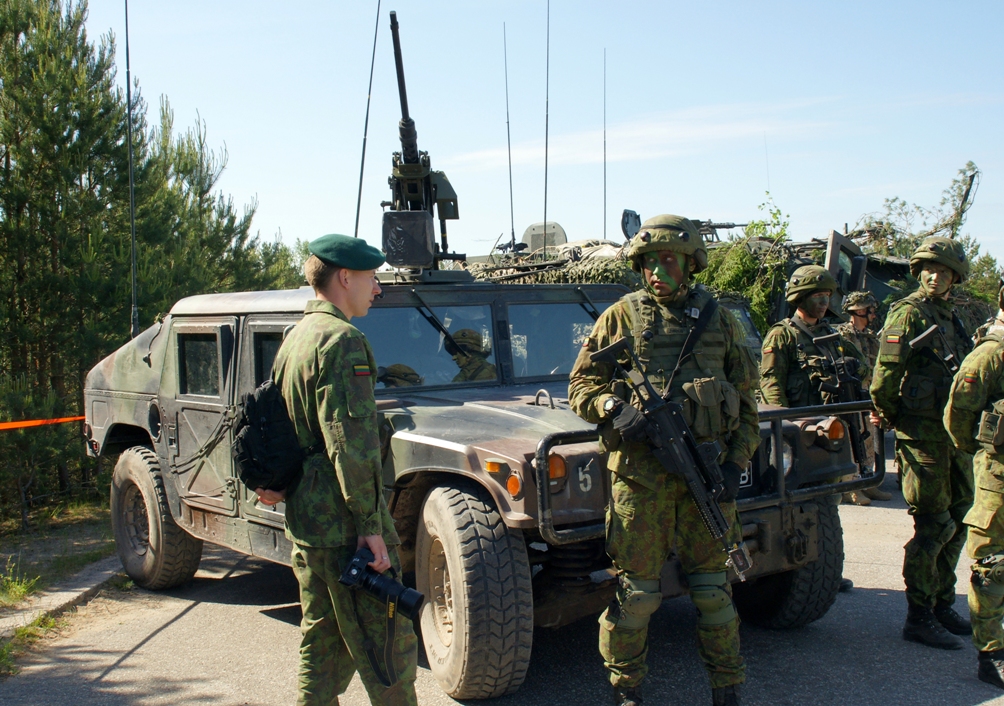 День прессы на Saber Strike 2015. Техника