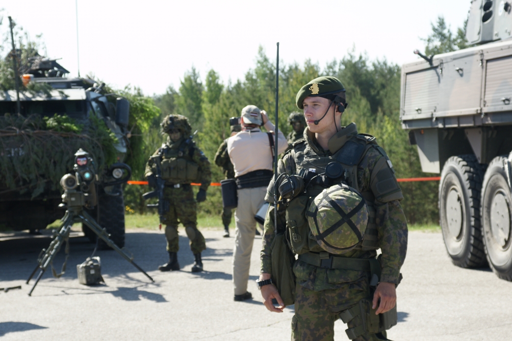 День прессы на Saber Strike 2015. Техника