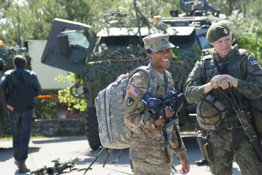 День прессы на Saber Strike 2015. Техника